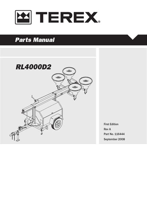 genie rl4000 parts diagram